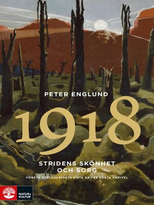 cover image of Stridens skönhet och sorg 1918
